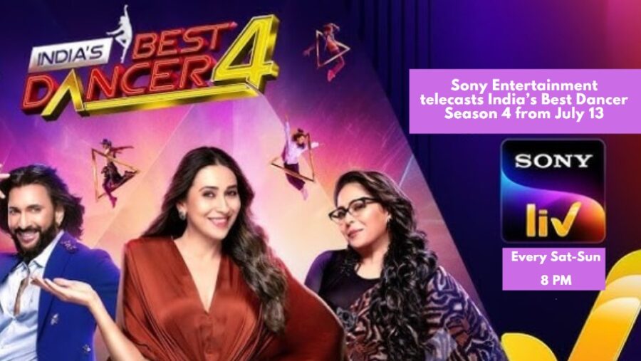 Sony Entertainment telecasts India’s Best Dancer 4 from July 13